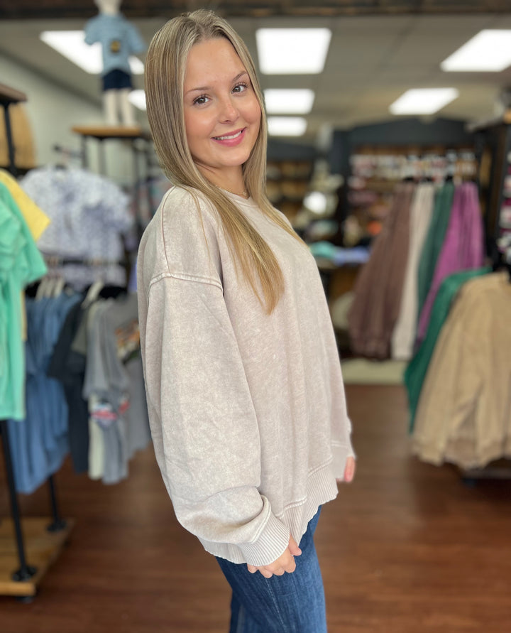 Cozy Crossneck Sweatshirt