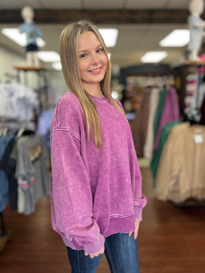 Cozy Crossneck Sweatshirt