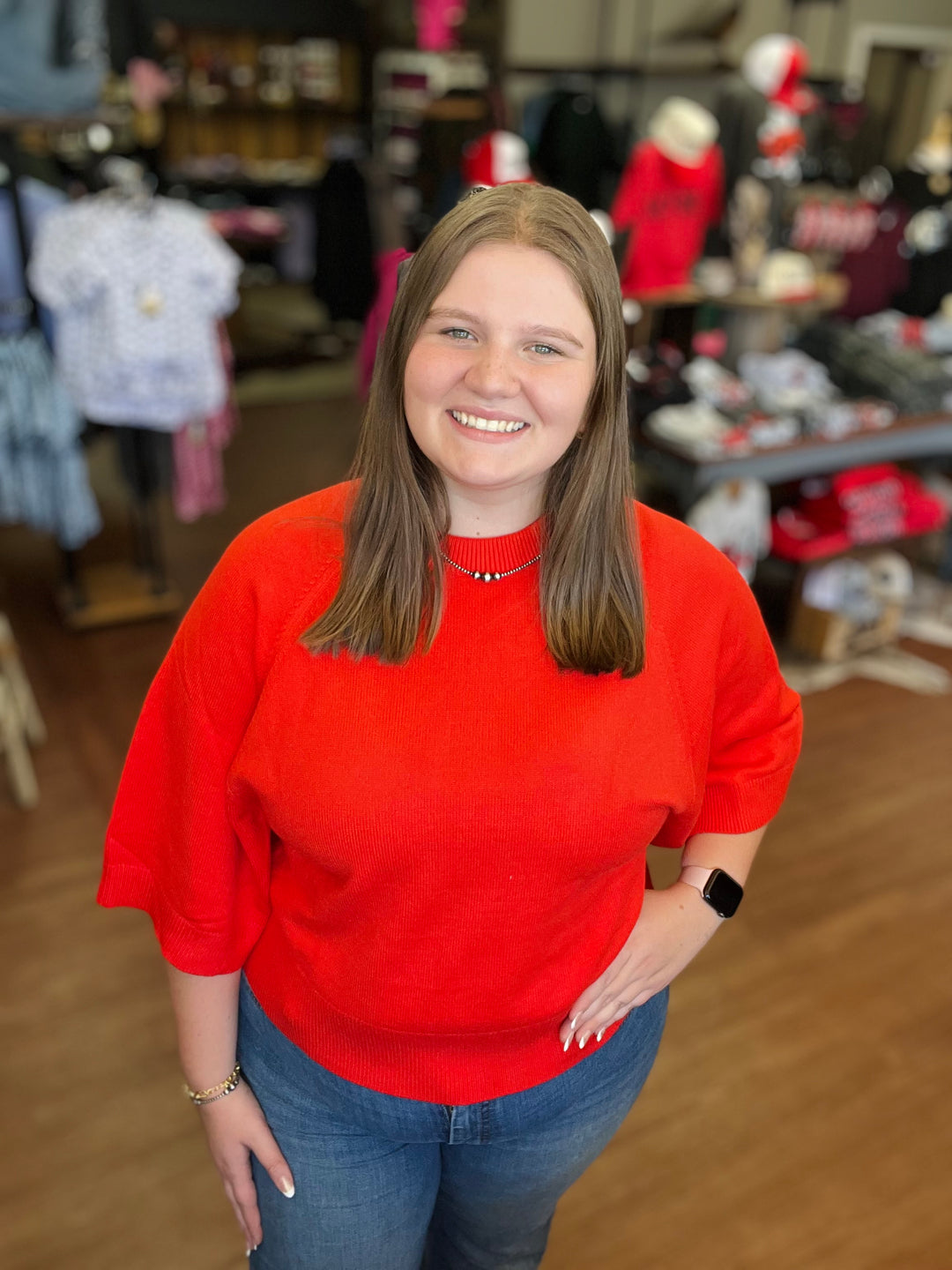 Everleigh 3/4 Sweater Top