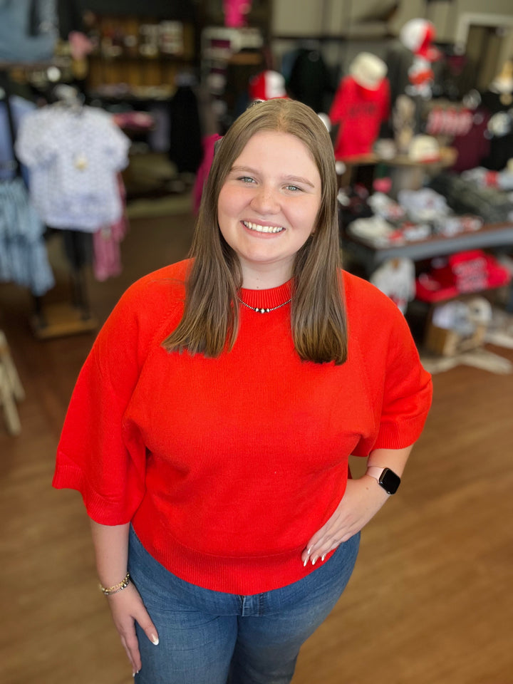 Everleigh 3/4 Sweater Top