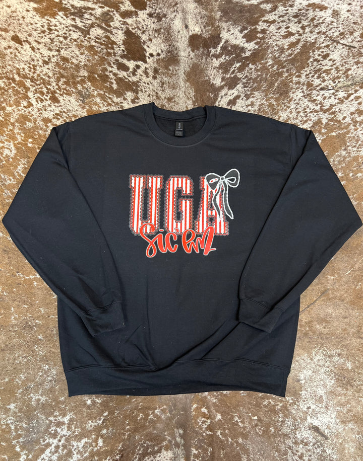 Seersucker UGA Sweatshirt