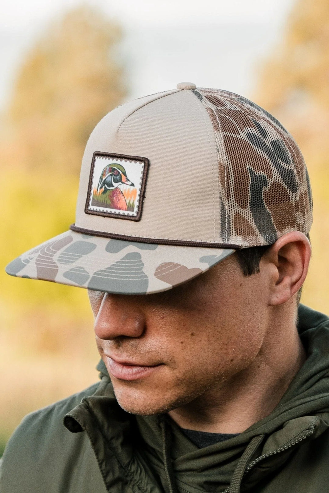Burlebo Hat - Wood Duck Stamp Camo