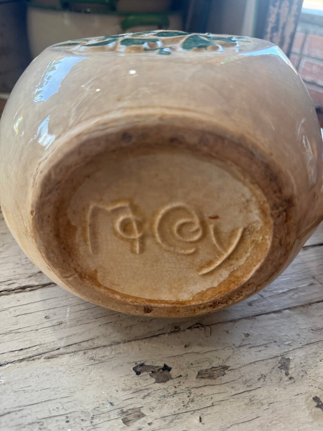 Vintage McCoy Clovers Water Pitcher