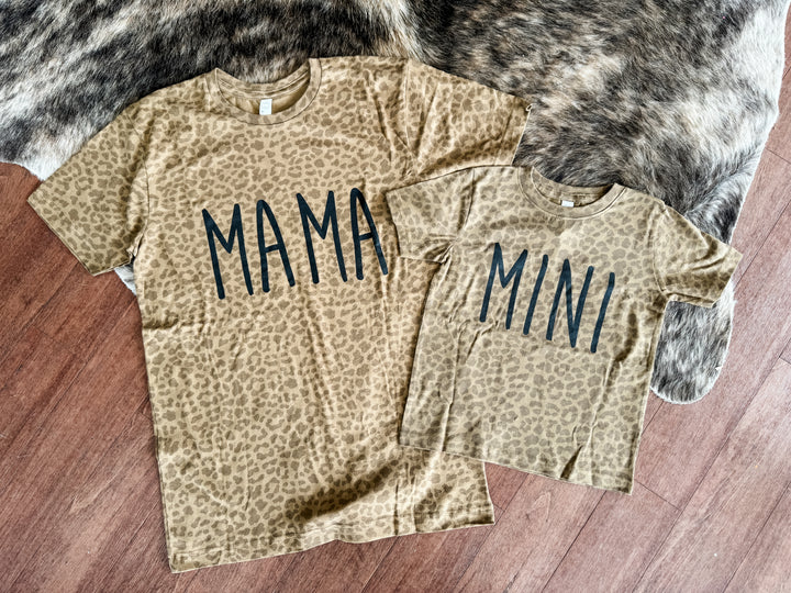 Mama & Mini Leopard Tee