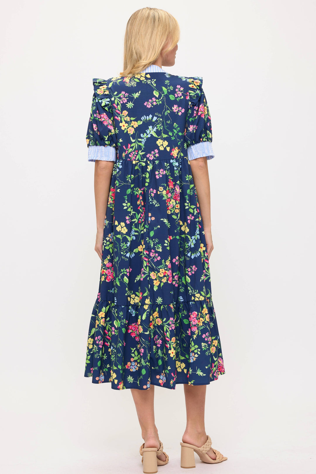 Florence Floral Midi Dress