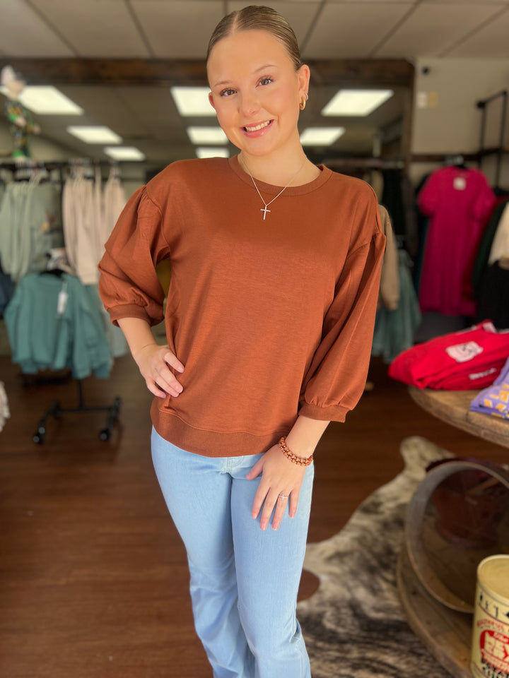 Bellamy 3/4 Sleeve Top