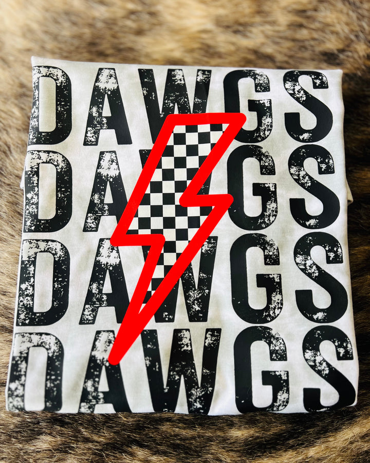 Dawgs Lighting Bolt Tee