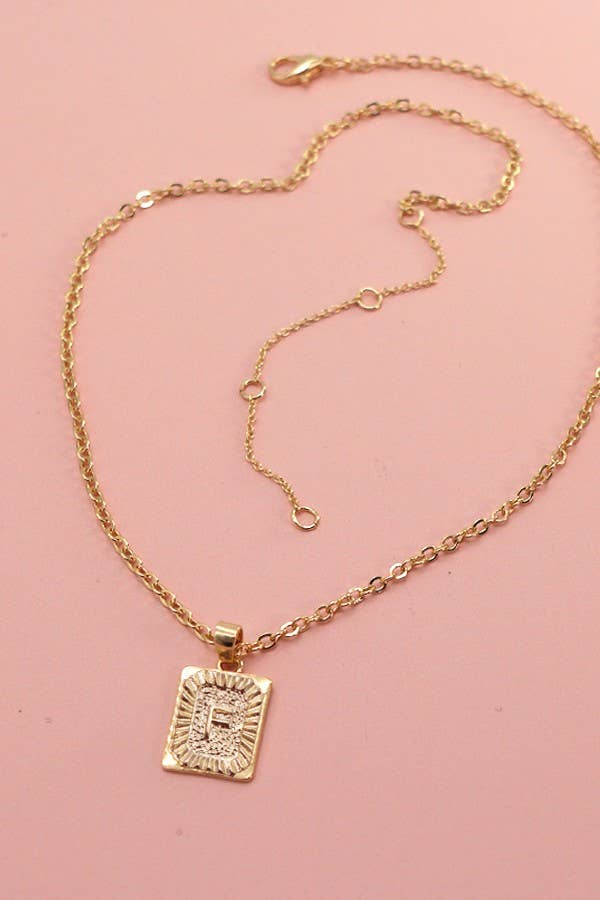 PETITE DELICATE INITIAL PENDANT NECKLACE