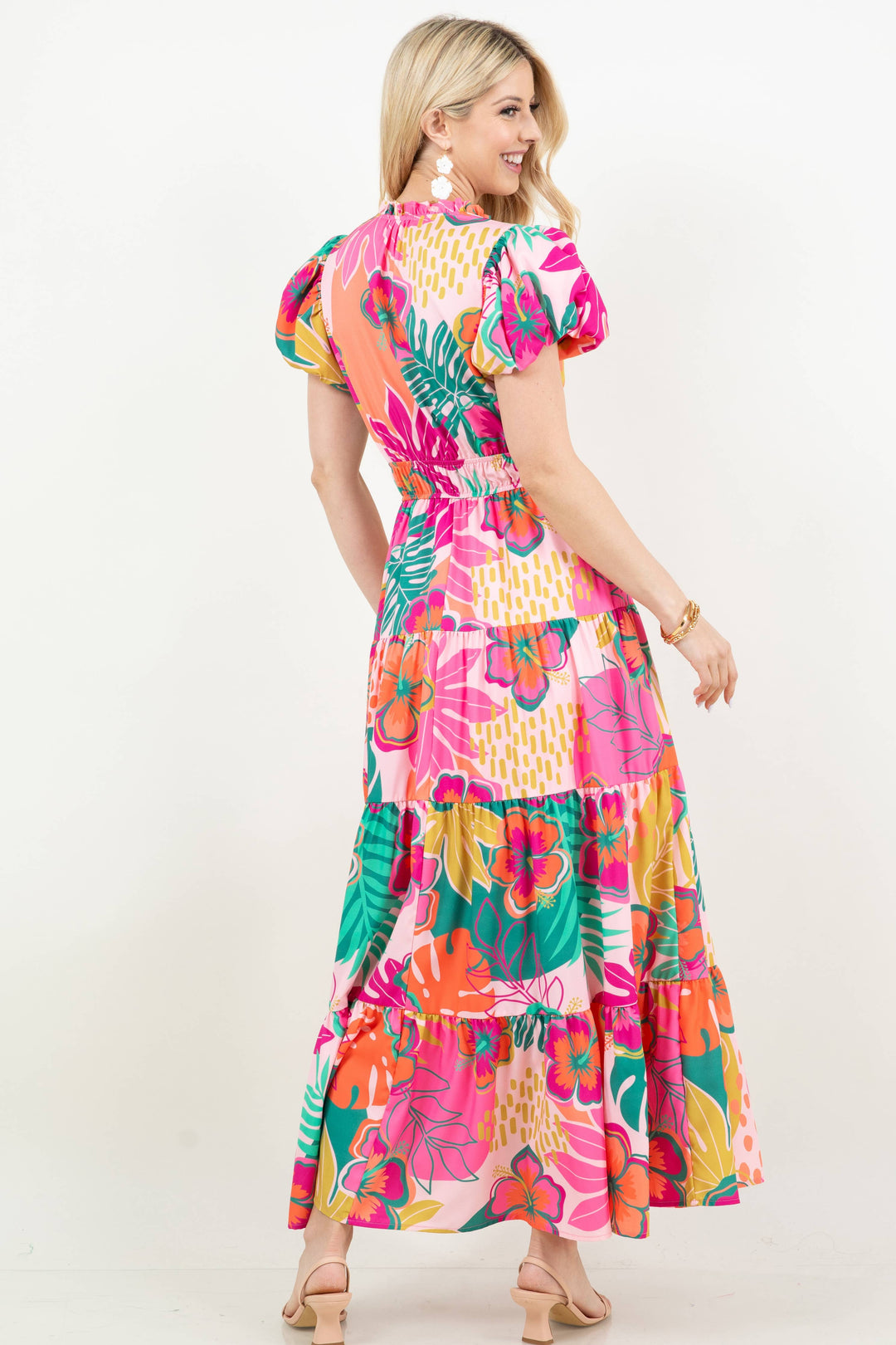 Lilly Floral Maxi Dress