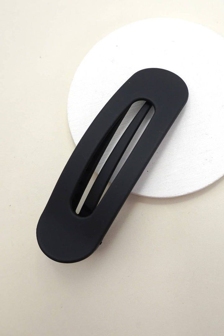 LARGE OVAL LAY DOWN FLAT HAIR CLAW CLIPS | 40H916