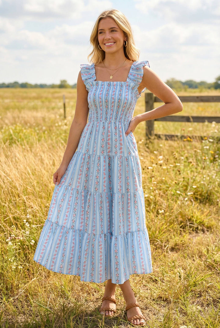 Floral Boho Dress
