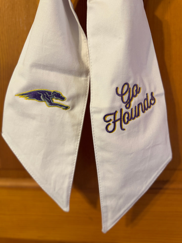 Embroidered JC Wreath Sash