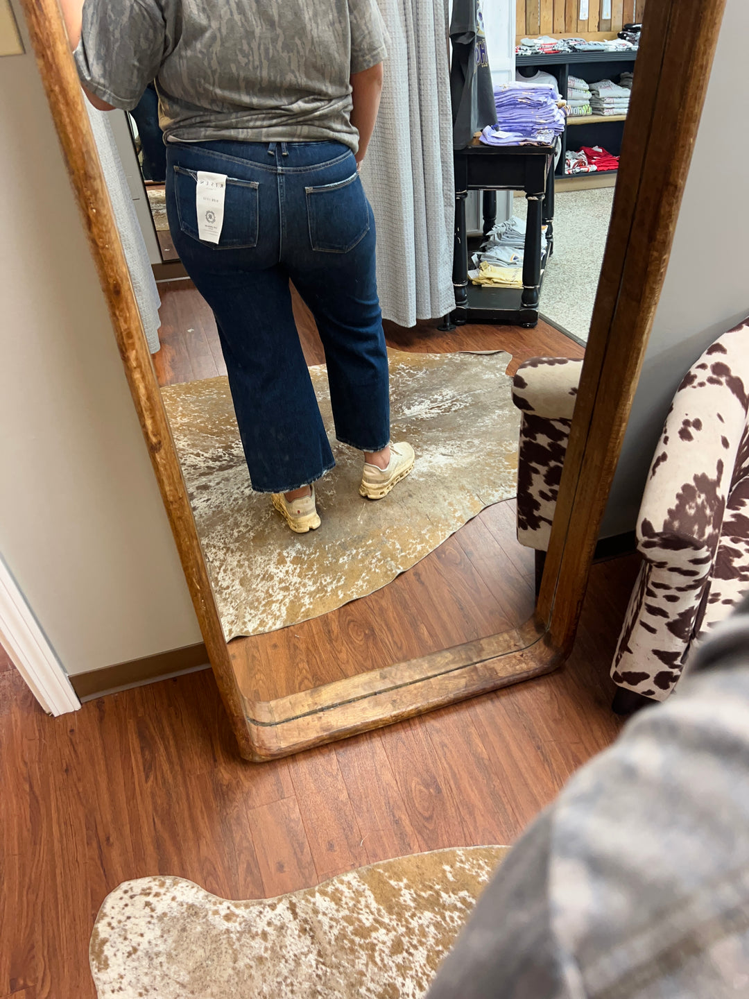 Rachel Risen 4-Way Str High Rise Crop Wide Jeans