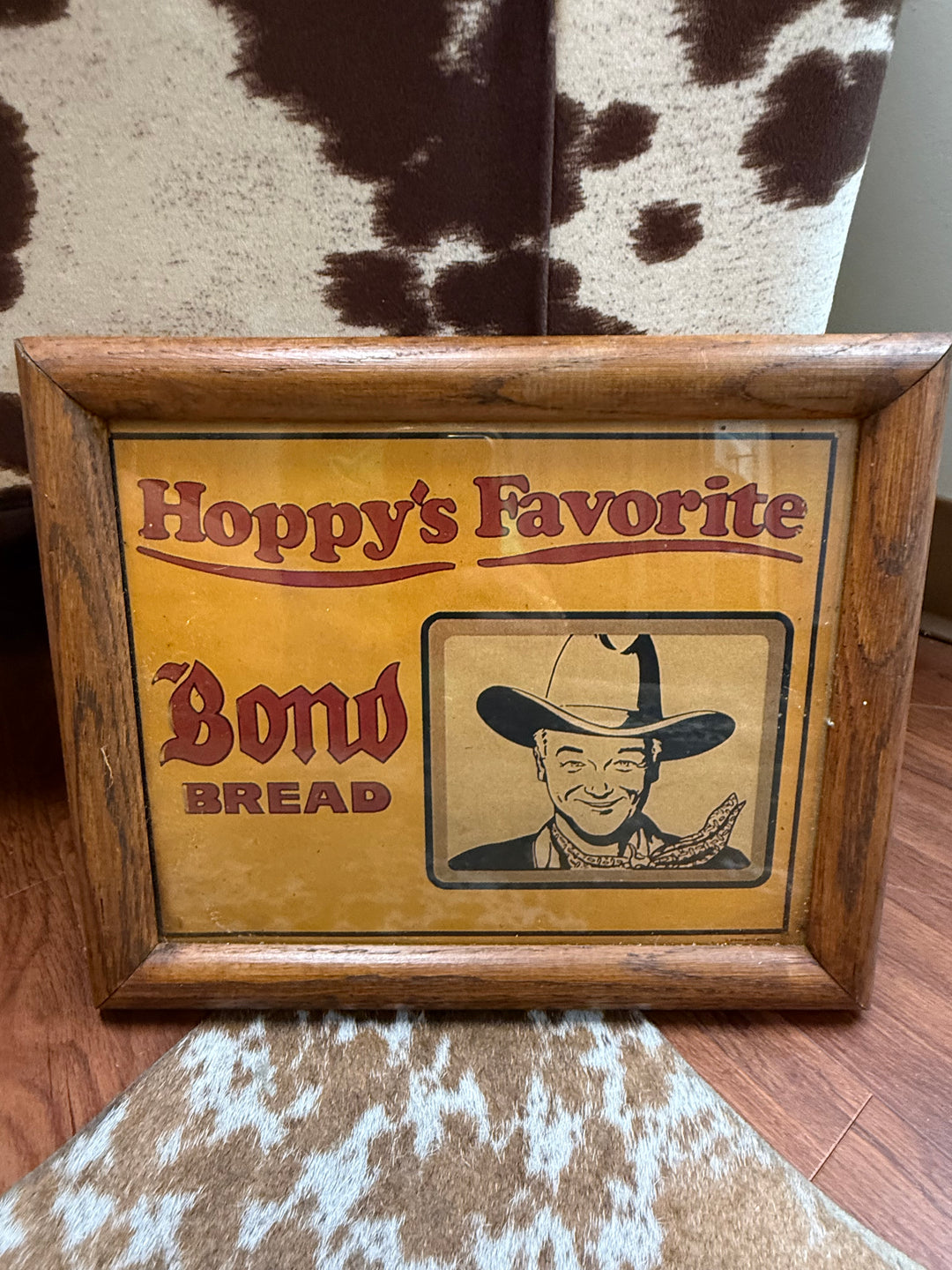 Vintage Bond Bread Framed Picture