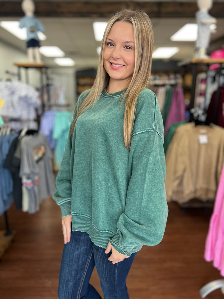 Cozy Crossneck Sweatshirt