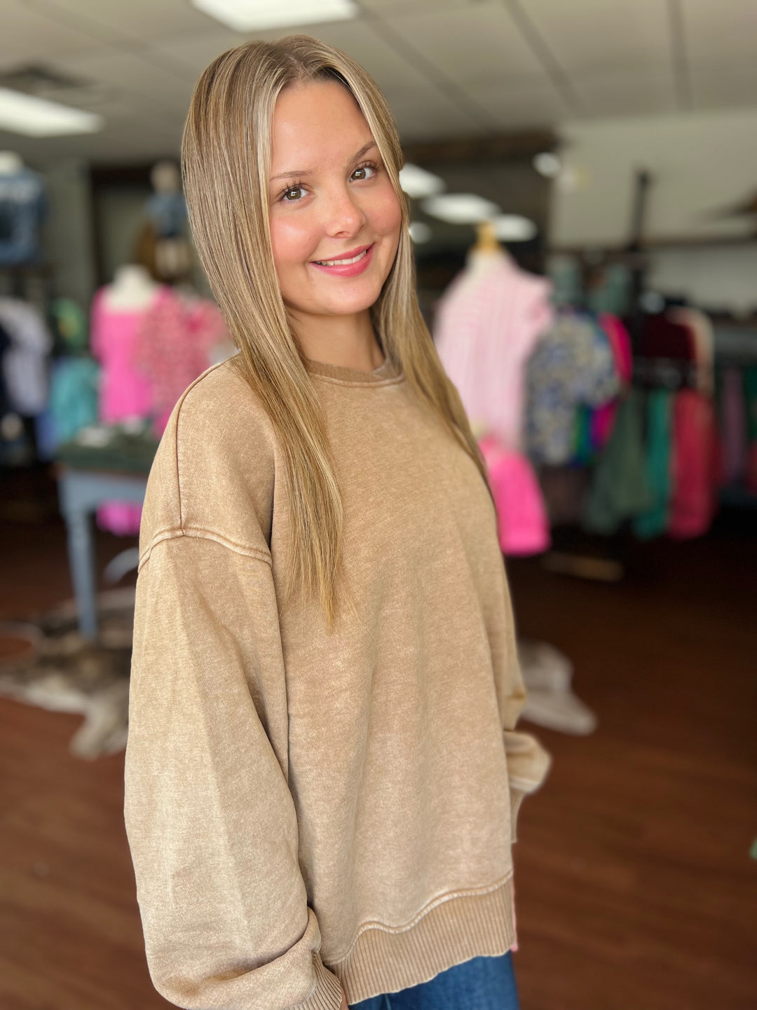 Cozy Crossneck Sweatshirt