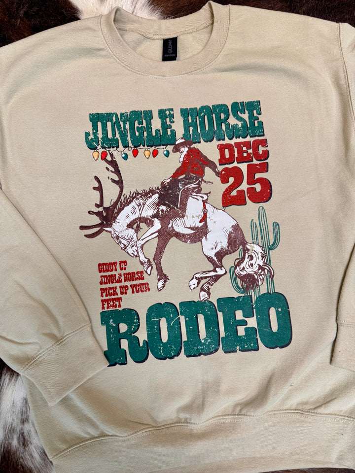 Jingle Horse Rodeo Sweatshirt