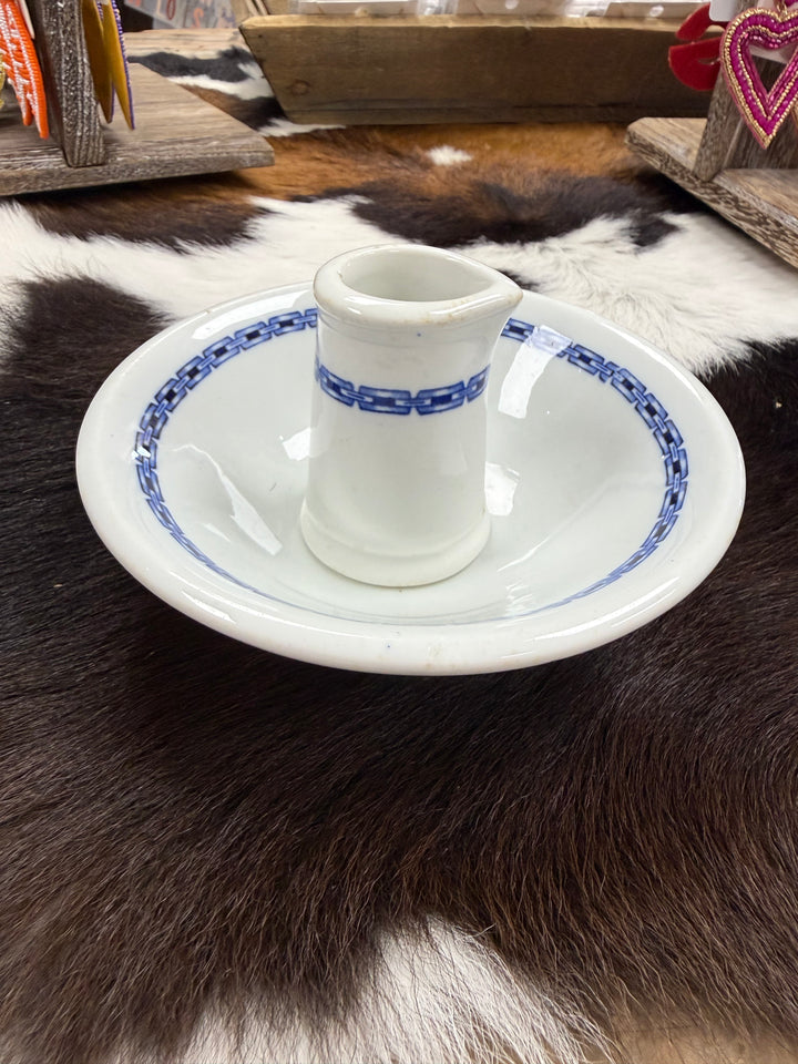 Vintage Buffalo China Creamer and Bowl