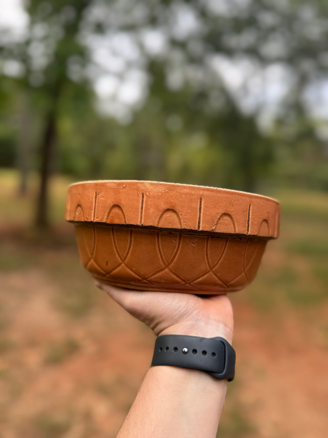 Vintage USA Watt Stoneware Bowl 8.5”