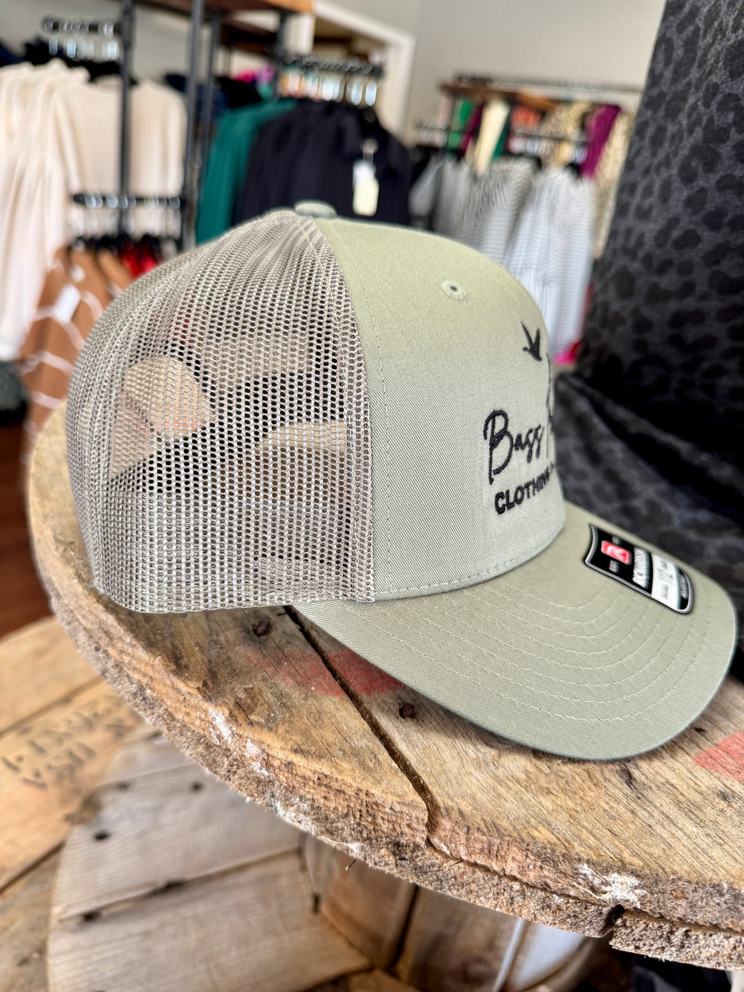 Bass Trading Co. Stitched Hat