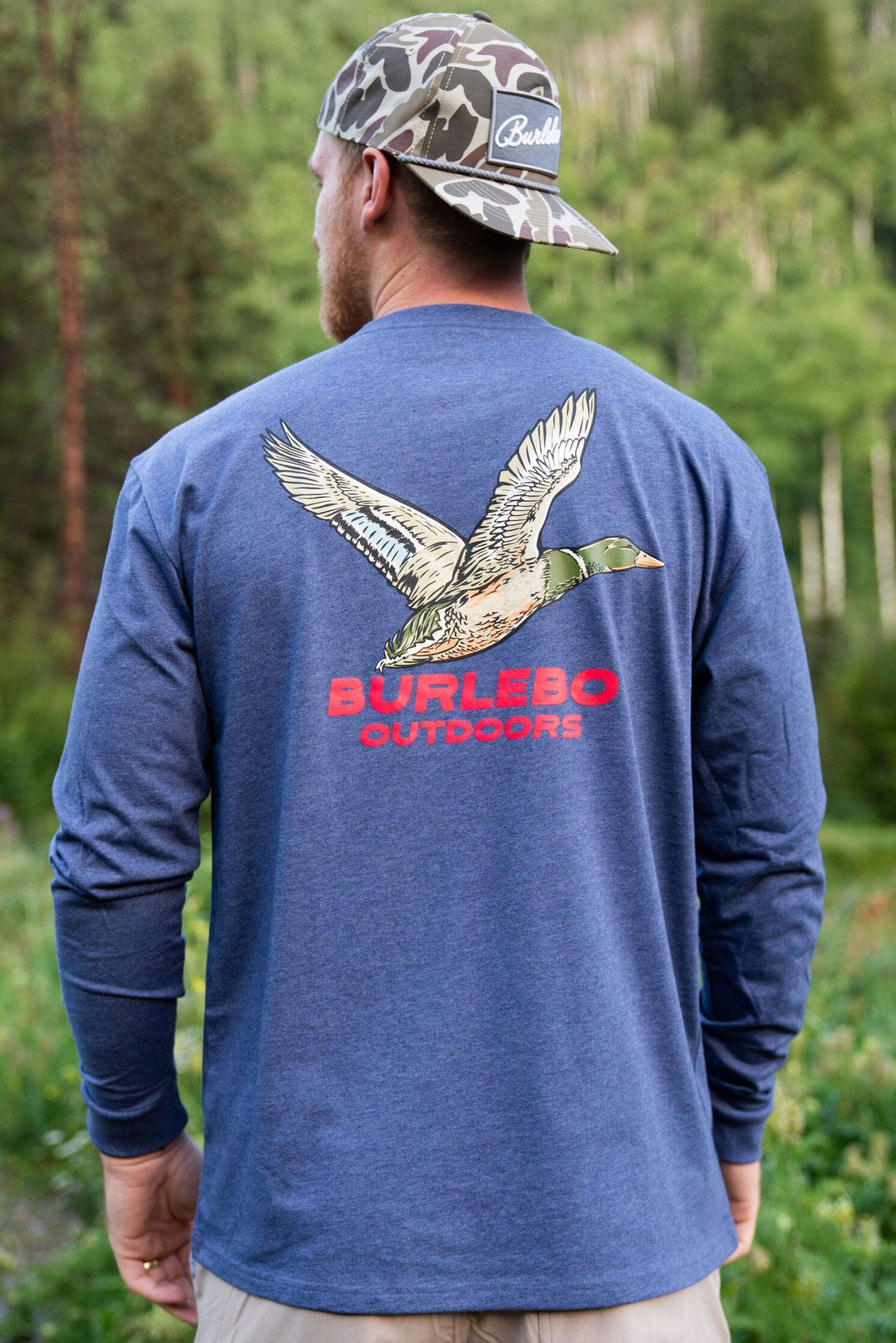 Burlebo Flying Mallard LS Tee