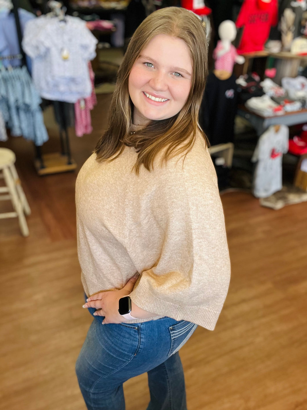 Everleigh 3/4 Sweater Top