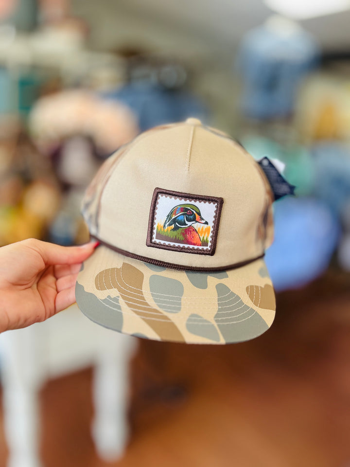 Burlebo Hat - Wood Duck Stamp Camo