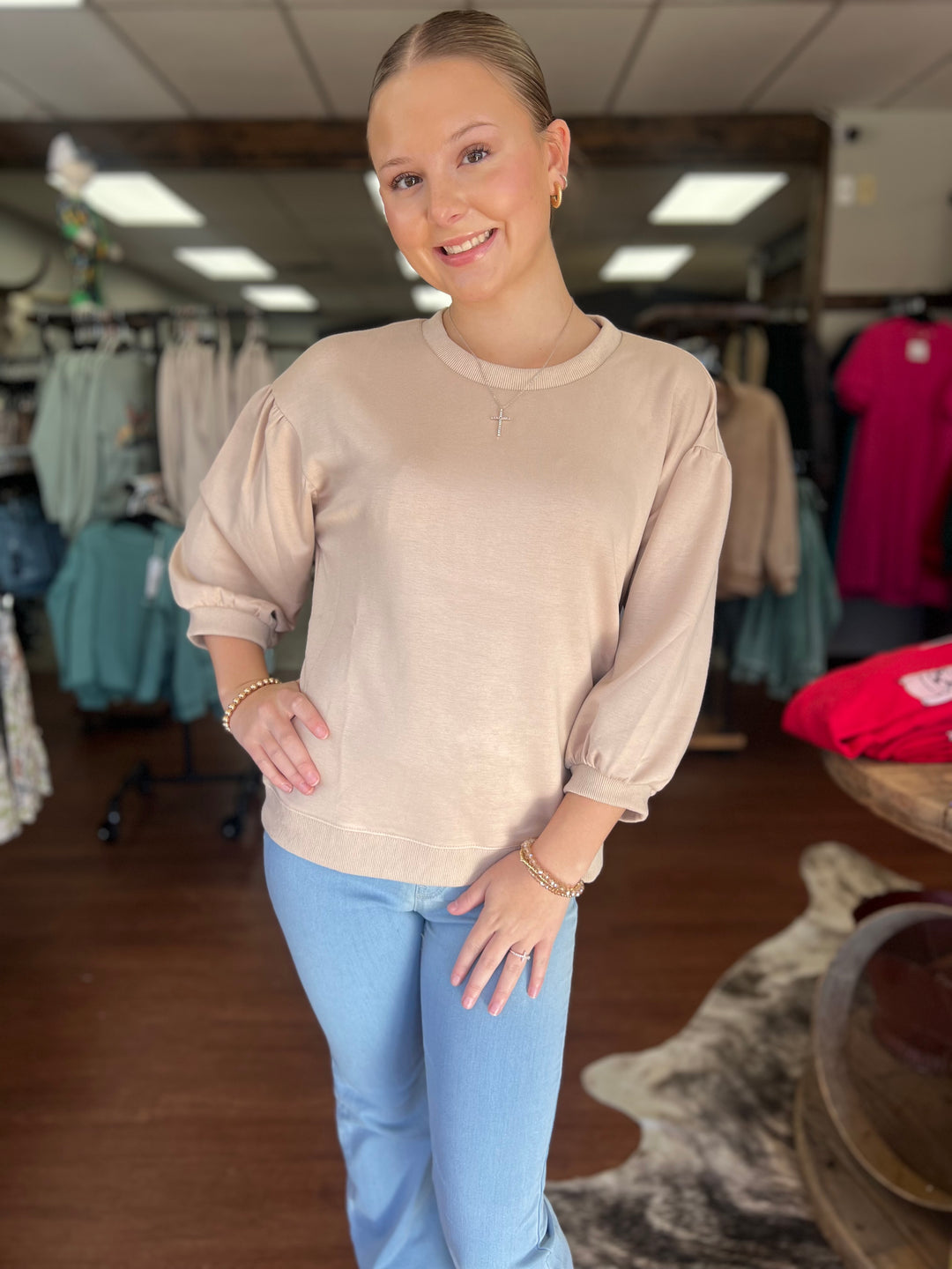 Bellamy 3/4 Sleeve Top