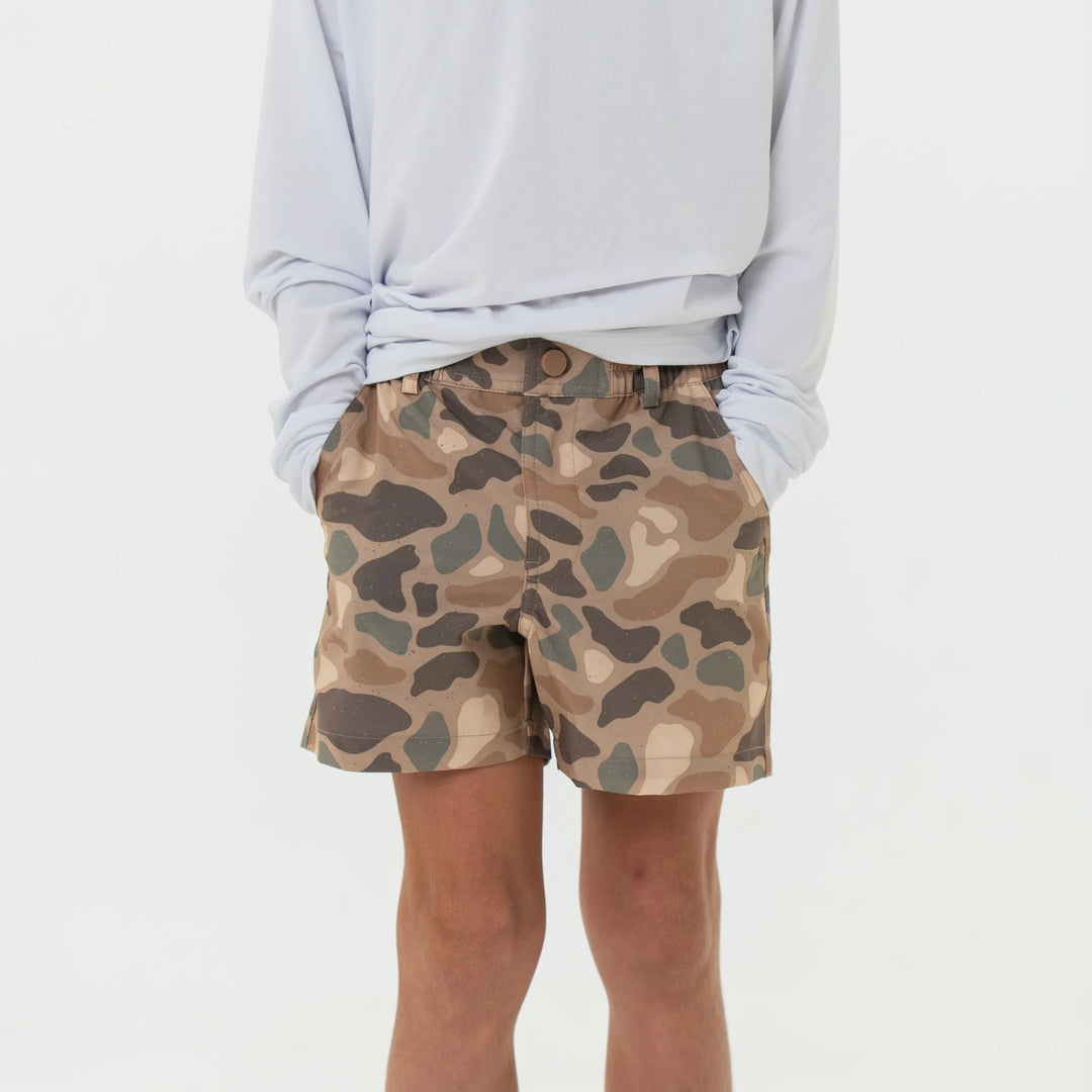Burlebo Youth Everyday Short - Pintail Camo