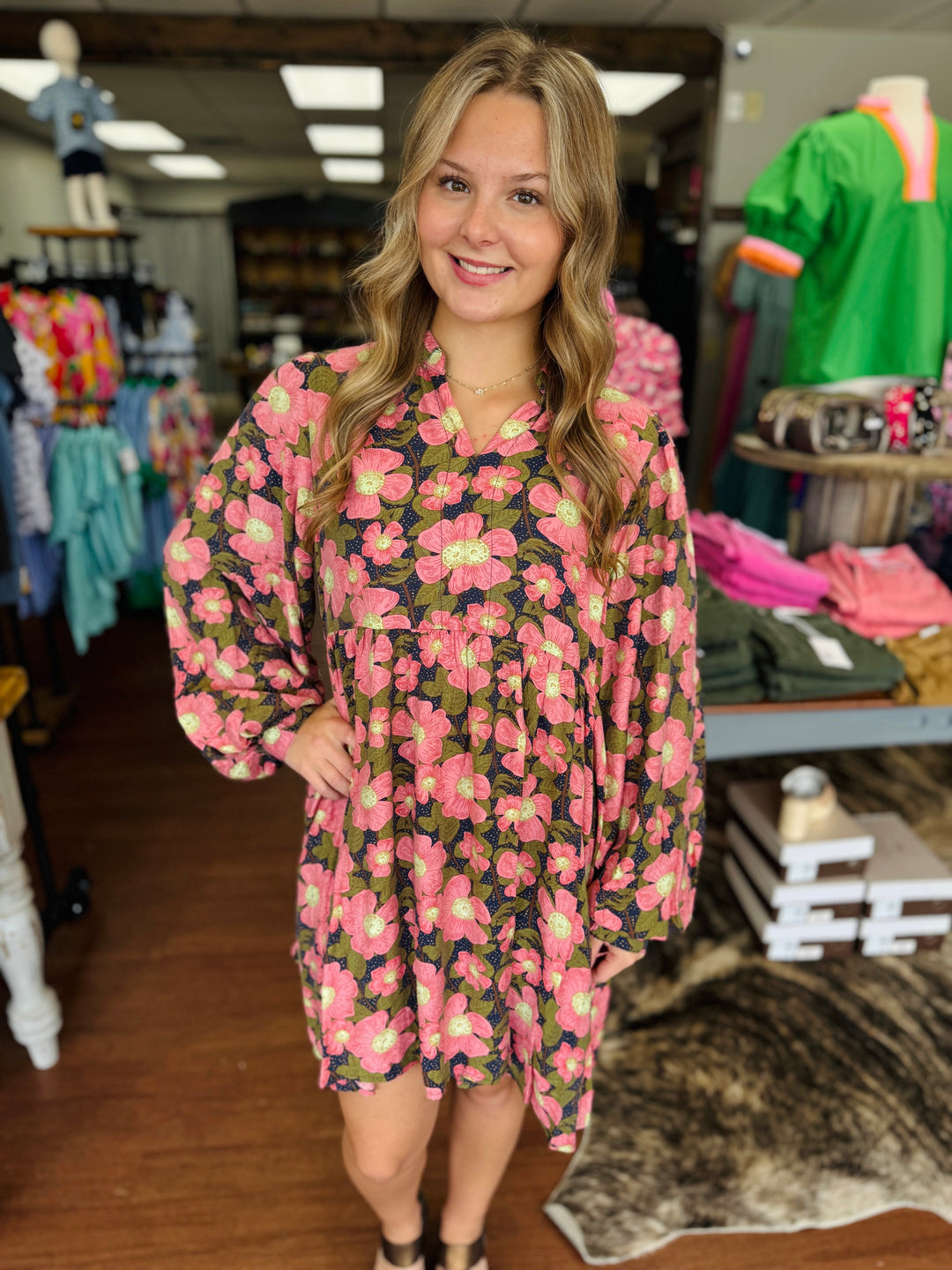 Poppy Floral Dress
