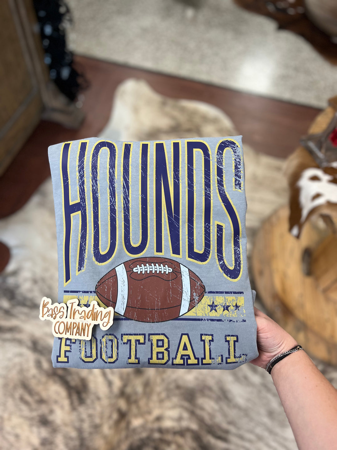 Hounds Football Tee
