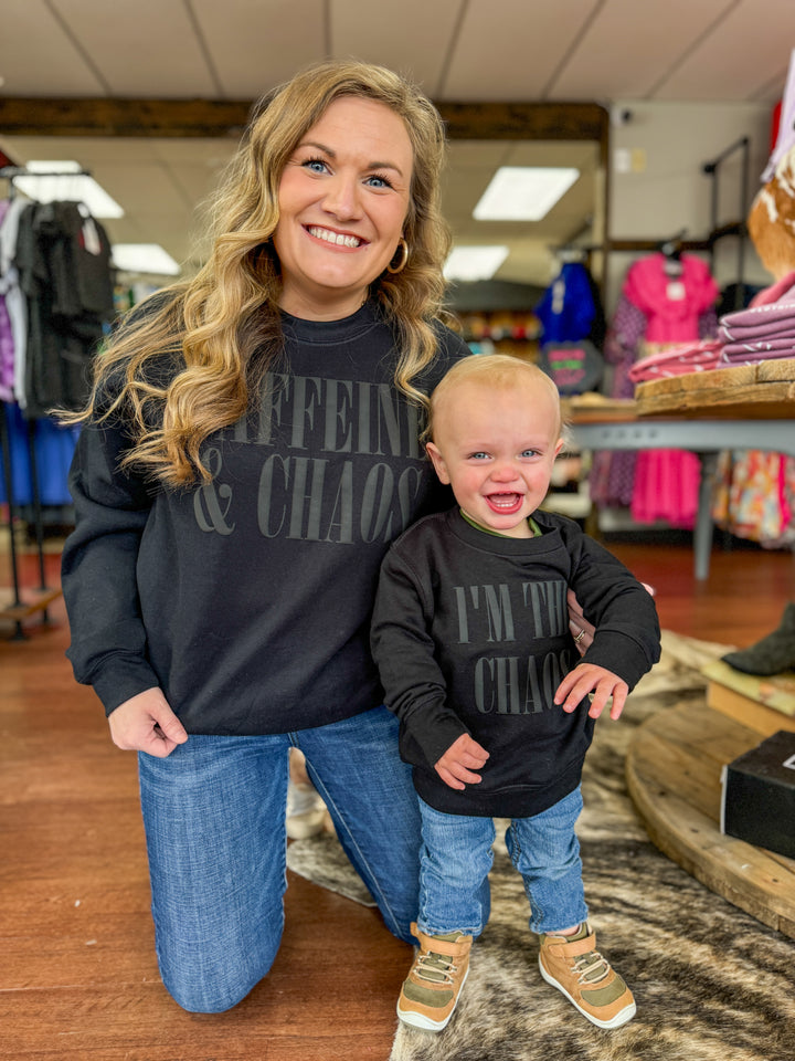 Chaos Puff Mama & Mini Sweatshirt