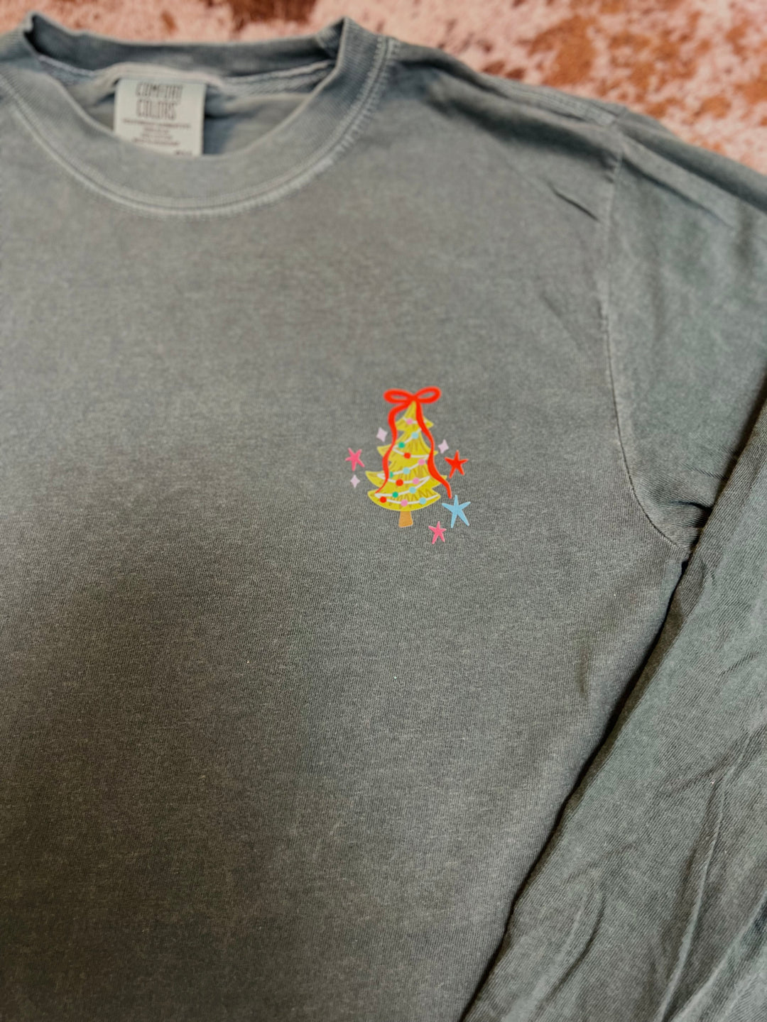 Oh Christmas Tree LS CC Tee