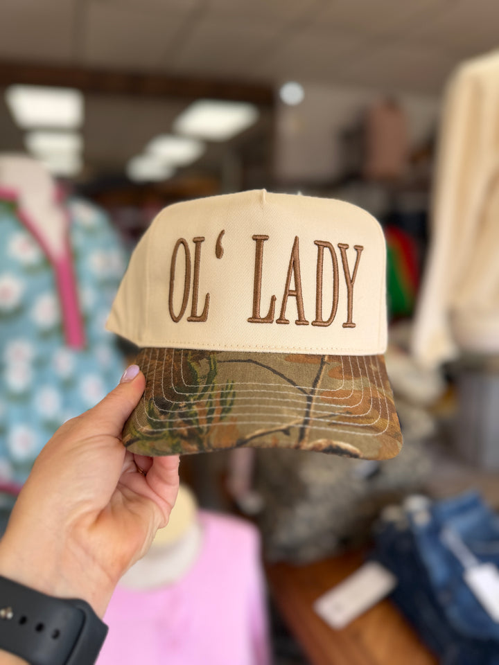 Ol’ Lady Embroidered Hat