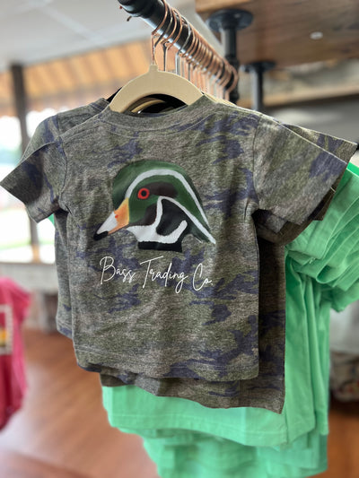Youth Bass Trading Co. Wood Duck Tee
