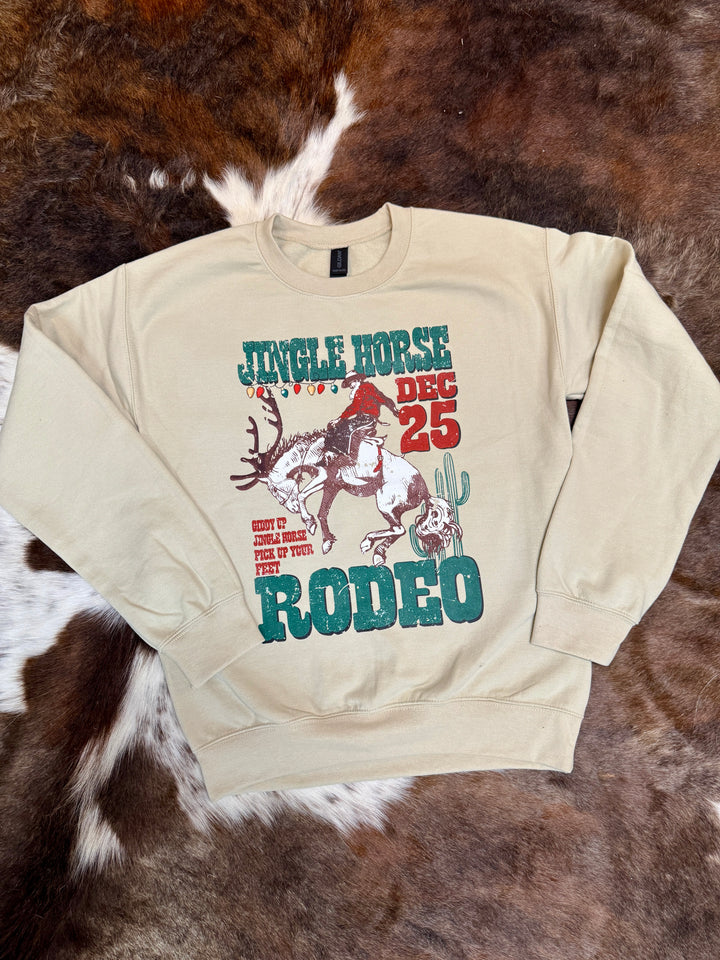 Jingle Horse Rodeo Sweatshirt