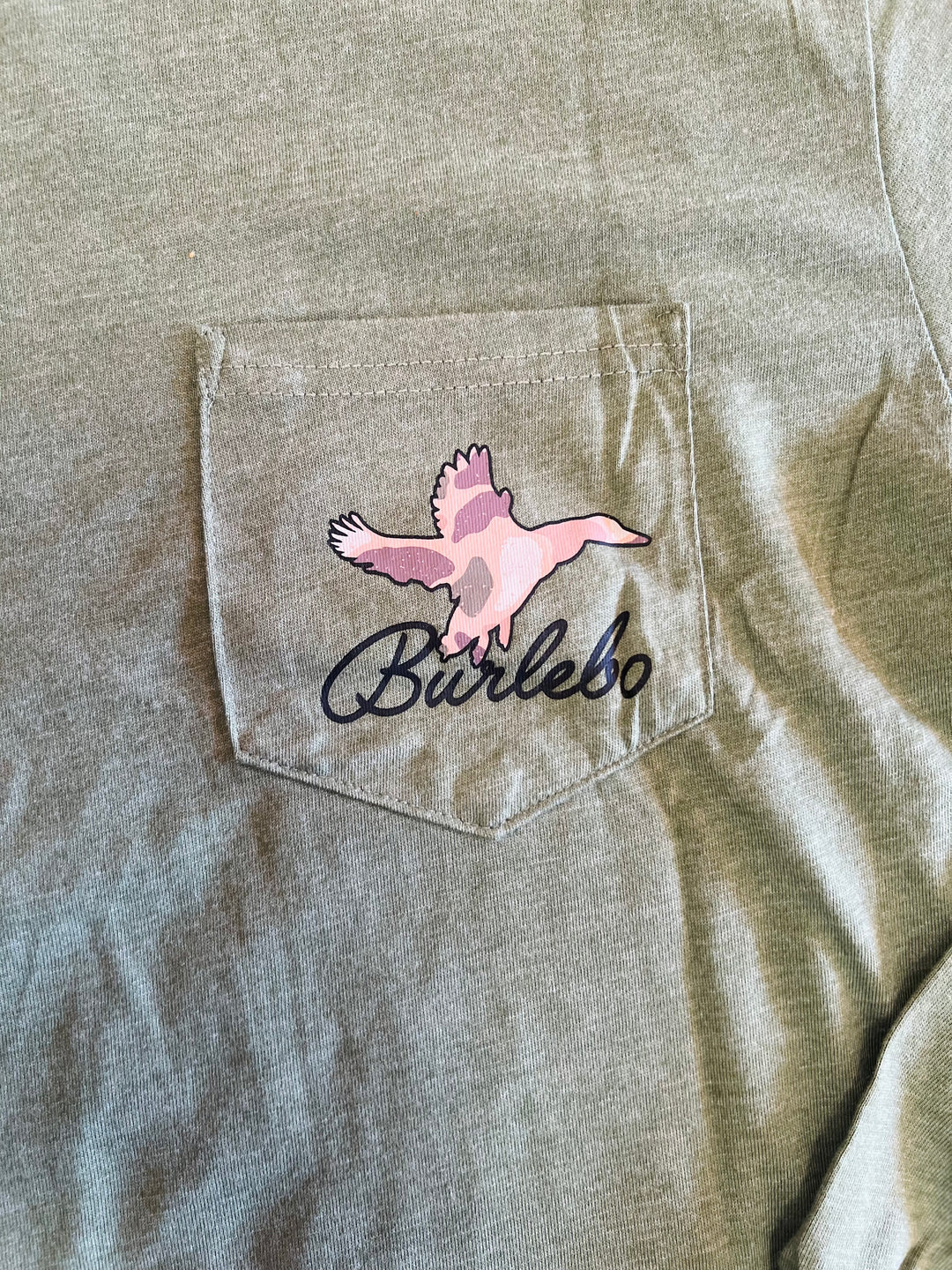 Burlebo - Ducks Flying In - LS - Heather Olive