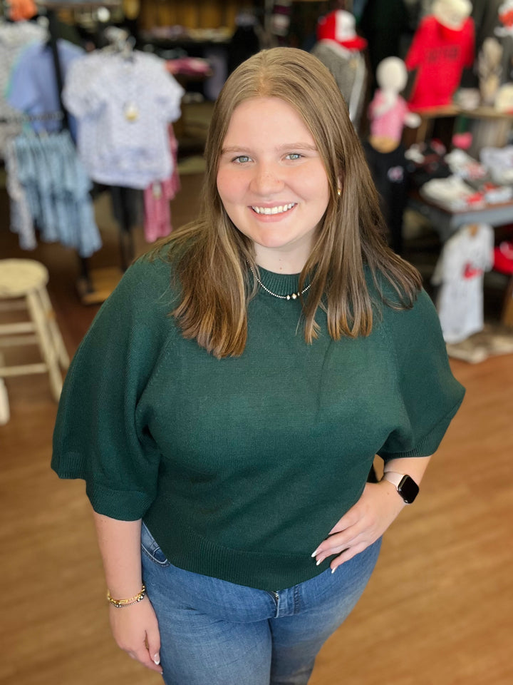 Everleigh 3/4 Sweater Top