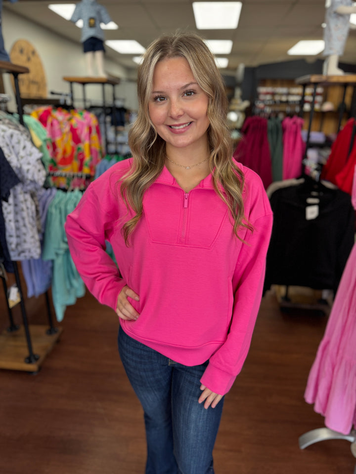 SCUBA HALF ZIP PULLOVER