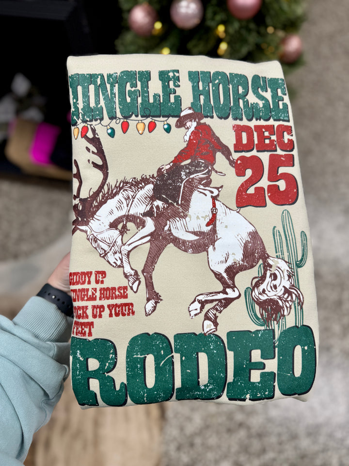 Jingle Horse Rodeo Sweatshirt