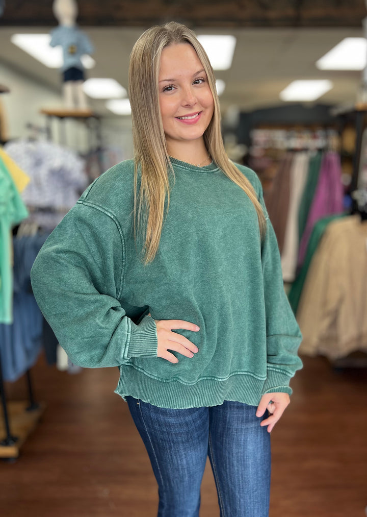 Cozy Crossneck Sweatshirt