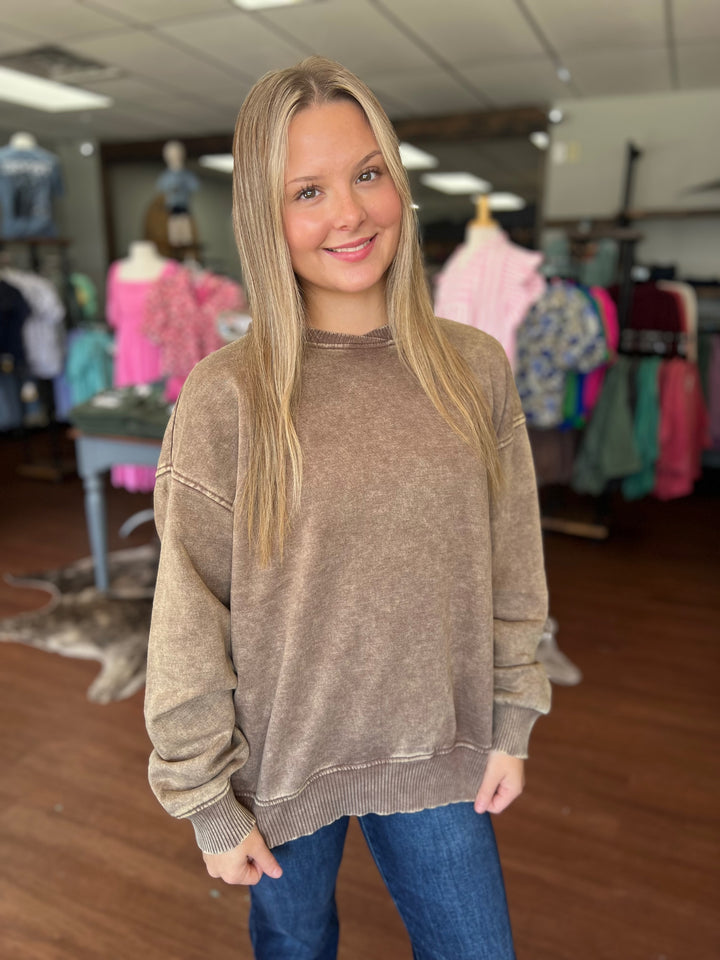 Cozy Crossneck Sweatshirt