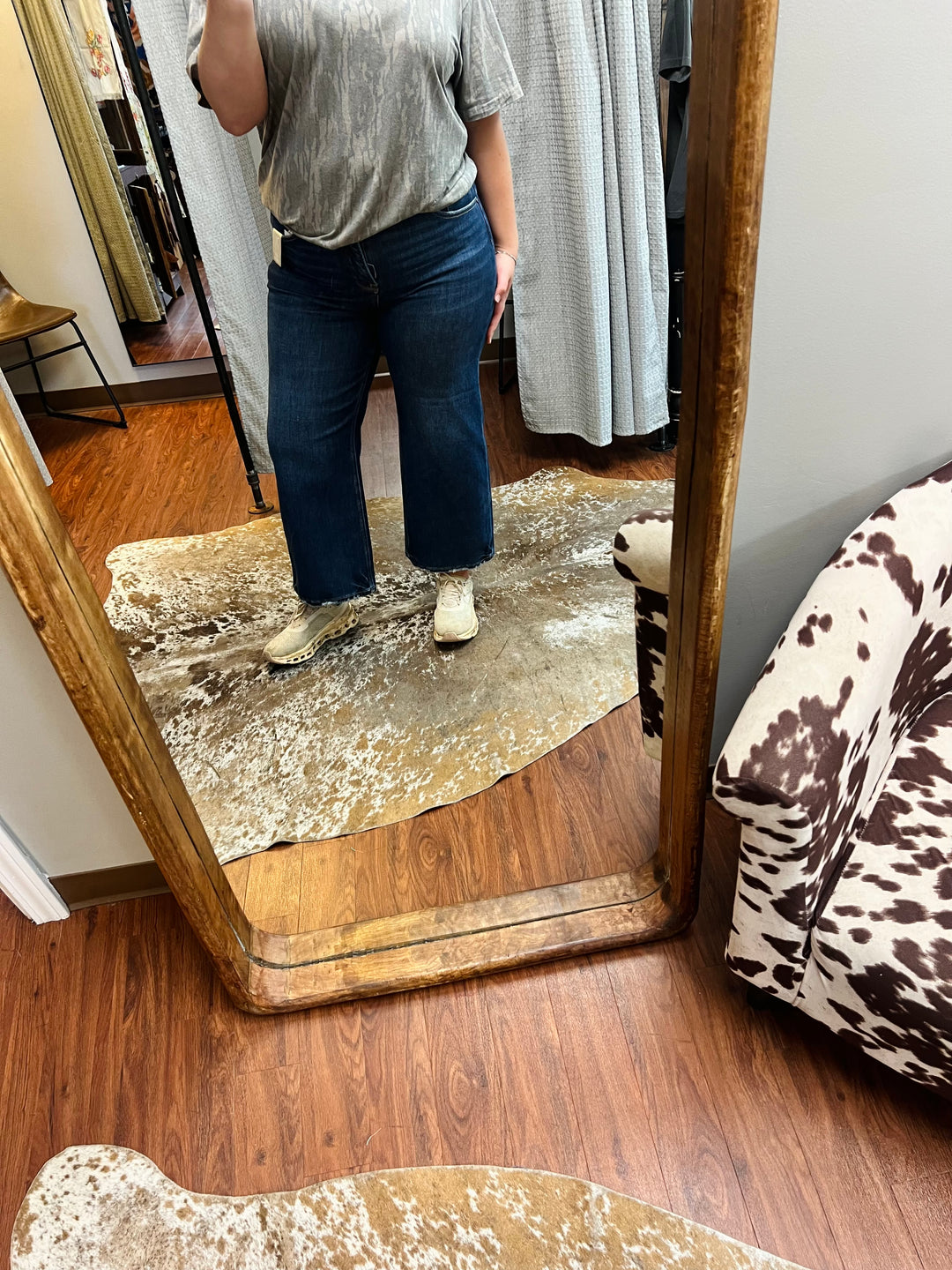 Rachel Risen 4-Way Str High Rise Crop Wide Jeans