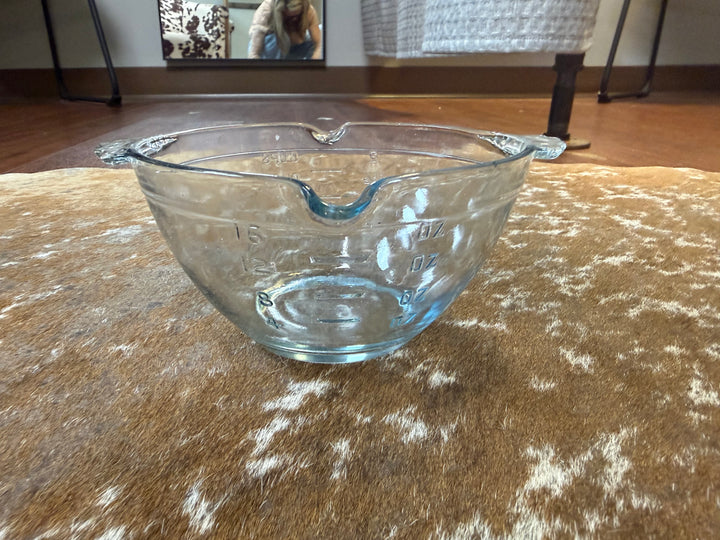 Vintage Anchor Hocking Fire-King Sapphire Blue 2-cup Measuring Cup