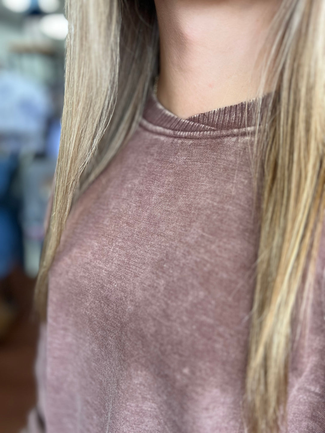 Cozy Crossneck Sweatshirt