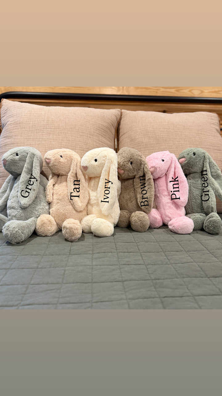 16” Fluffy Stuffed Bunny