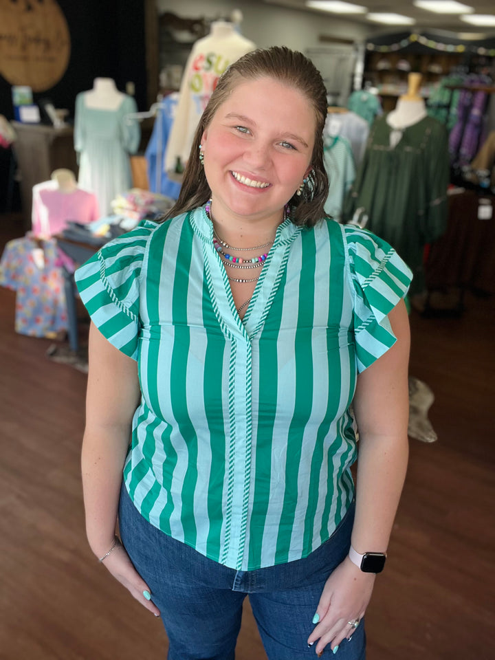 Saylor Striped Top