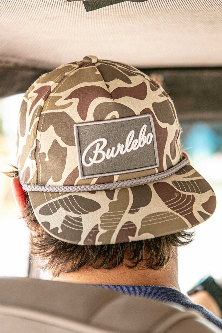 Burlebo Hat - Grey Patch Camo