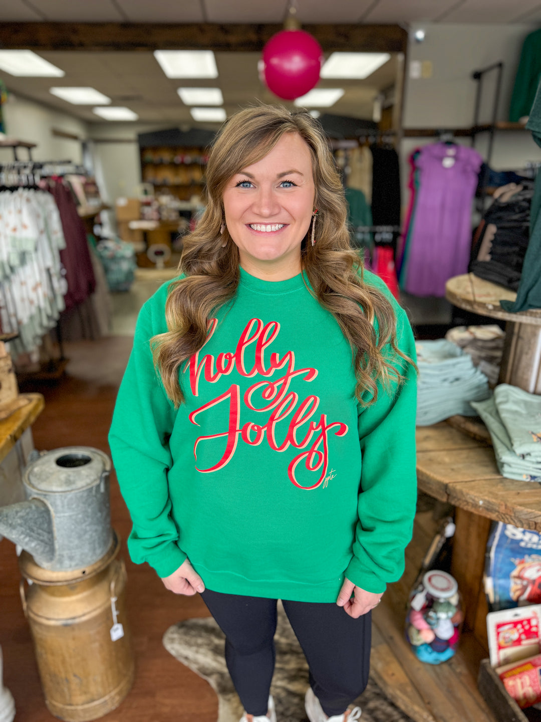 Holly Jolly Crewneck Sweatshirt