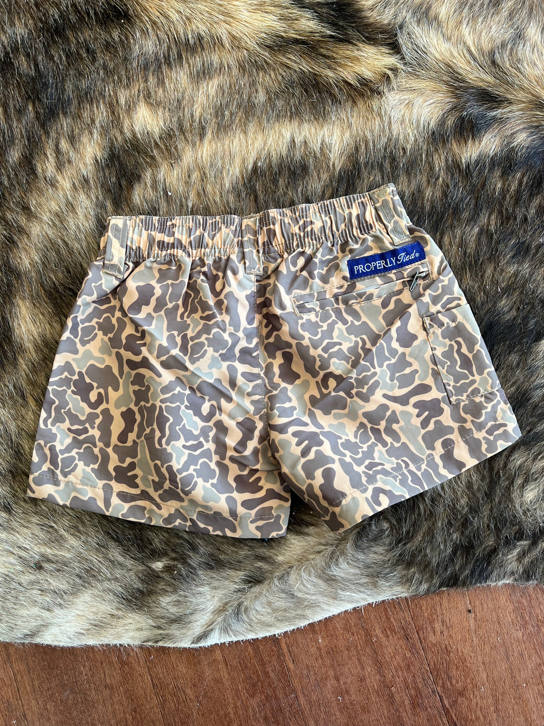 Vintage Camo - Boys Mallard Short [Properly Tied]